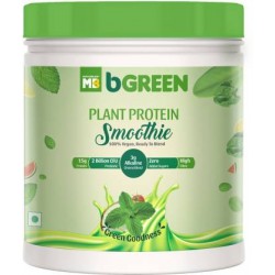 bGreen by MuscleBlaze 100% Vegan Plant Protein Smoothie, Probiotics, Weight Management Protein Blends  (500 g, Green Goodness)