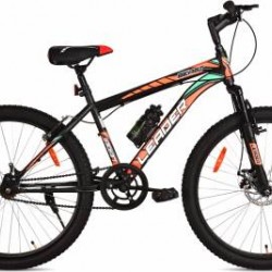 LEADER Beast MTB 26T with Front Suspension and Disc Brake MTB Cycle Single Speed 26 T Mountain Cycle