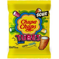 Chupa Chups Sour Mini Tubes Assorted  (61.6 g)