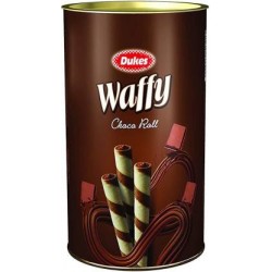 Dukes Waffy Choco Roll Tin 300g (Pack of 1) Wafer Rolls  (300 g)