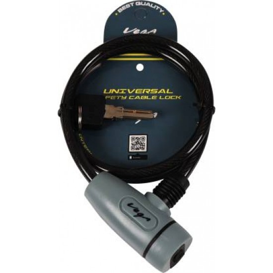 VEGA Iron Cable Lock For Helmet