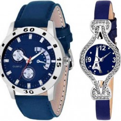 New Stylish Beloved Couple Watches for Men and Women Analog Watch