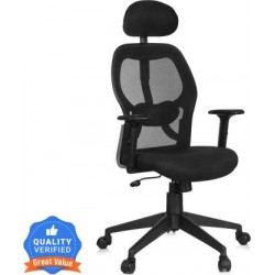Ragzer Mesh Office Revolving Chair with Adjustable Arm Mesh Office Adjustable Arm Chair