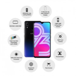 vivo Y93 (Starry Black, 64 GB)  (3 GB RAM)