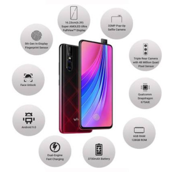 vivo V15 Pro (Ruby Red, 128 GB)