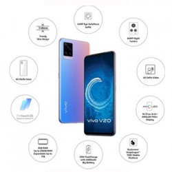 vivo V20 (Sunset Melody, 256 GB) 