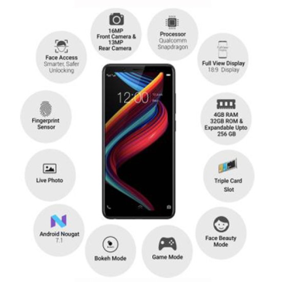 vivo Z10 (Matte Black, 32 GB)  (4 GB RAM)