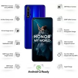 Honor 20 (Sapphire Blue, 128 GB)  (6 GB RAM)