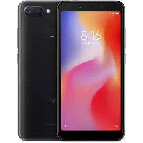 Redmi 6 (Black, 64 GB)  (3 GB RAM)