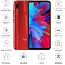 Redmi Note 7S (Ruby Red, 64 GB)  (4 GB RAM)