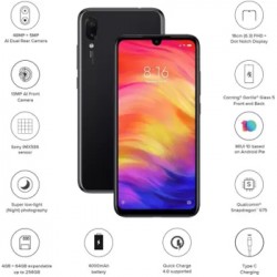 Redmi Note 7 Pro (Space Black, 64 GB)  (4 GB RAM)