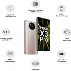 POCO X3 Pro (Golden Bronze, 128 GB)