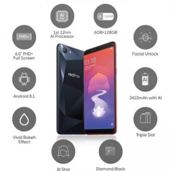 realme 1 (Black, 64 GB)  (4 GB RAM)