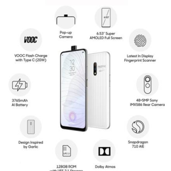 realme X (Garlic, 128 GB)  (8 GB RAM)