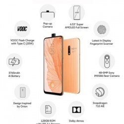 realme X (Onion, 128 GB)  (8 GB RAM)