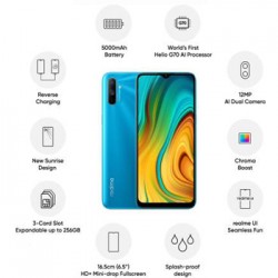 realme C3 (Frozen Blue, 32 GB)  (3 GB RAM)