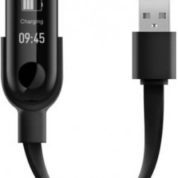 SmartBuy Charger for Fitness Band 0.15 m Power Sharing Cable  (Compatible with Xiaomi MI 3 Fitness Band, Black, One Cable)