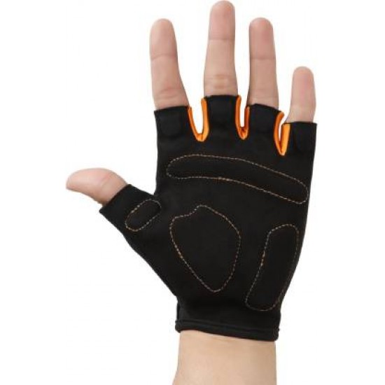 WMX Sports Gym Gloves for Weight Lifting and Exercise Gym & Fitness Gloves  (Black)